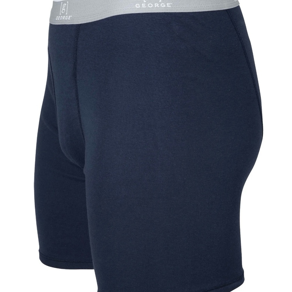 George Men's Regular Leg Boxer Briefs, 6-Pack - Picture 3 of 6